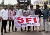 విద్యకు న్యాయం చేయాలంటూ ఎస్ఎఫ్ఐ హెచ్చరిక