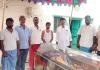 నరాల ఎల్లమ్మ కుటుంబాన్ని పరామర్శించిన మాజీ సర్పంచ్ శ్రీనివాస్ రెడ్డి.