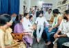 కాంగ్రెస్ నాయకుల యోగక్షేమాలు తెలుసుకున్న ప్రణవ్ బాబు, మున్సిపల్ చైర్‌పర్సన్ సుహాసిని.