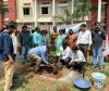 ప్రభుత్వ డిగ్రీ కళాశాలలో మొక్కలు నాటిన చైర్మన్.