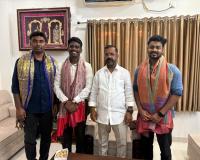 గ్రూప్-1 ర్యాంకర్లను సన్మానించిన ఎమ్మెల్యే నాయిని