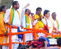 జూబ్లీహిల్స్‌లో బీజేపీ శక్తి ప్రదర్శన 