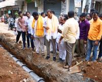 అభివృద్ధి పనులకు శంకుస్థాపన చేసిన ఎమ్మెల్యే బండారి లక్ష్మారెడ్డి