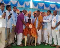 భగీరథ మహర్షి విగ్రహావిష్కరణలో పాల్గొన్న వెల్టూర్ సగర సంగం