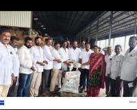 సిసిఐ పత్తి కొనుగోలు కేంద్రం ప్రారంభం