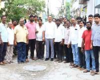 మీనాక్షి నగర్‌లో అభివృద్ధి పనులను పర్యవేక్షించిన ఎమ్మెల్యే 