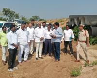 గండి రామారం పంపు హౌస్ ఎత్తిపోతల పనులను పరిశీలించిన ఎమ్మెల్యే కడియం శ్రీహరి