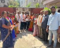 జూబ్లీహిల్స్‌లో కాంగ్రెస్ పార్టీ ఇంటింటా ప్రచారం