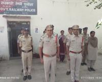 కాజీపేట్ రైల్వే పోలీస్ స్టేషన్ లో ఘనంగా వందేమాతరo గీతా లాపన