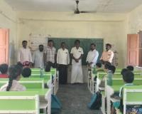 అమ్మపల్లి ప్రభుత్వ పాఠశాలకు బెంచీలు, గ్రీన్ బోర్డులు పంపిణీ