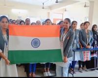 ఈసీఐఎల్ మెగా జూనియర్ కాలేజీలో సామూహిక వందేమాతరం గానం