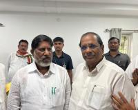 ఉప ముఖ్యమంత్రిని కలిసిన చలసాని.