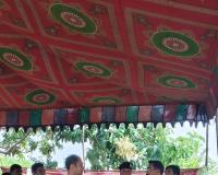 కేశవాపూర్ క్లస్టర్‌లో నామినేషన్ ఏర్పాట్లు పరిశీలించిన సీపీ సన్ ప్రీత్ సింగ్