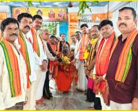 సత్యనారాయణ కాలనీలో కార్తీక పౌర్ణమి పూజలు 