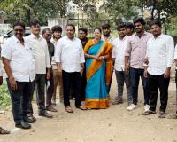 బాలాజీ ఎంక్లేవ్ పార్కులో బోర్ పనులకు శంకుస్థాపన చేసిన కార్పొరేటర్ బన్నాల