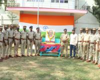 రోశయ్య వర్ధంతి: 15వ బెటాలియన్‌లో ఘన నివాళి.