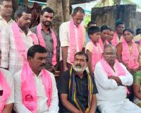 పెద్దమందడి గ్రామ బిఆర్ఎస్ అభ్యర్థి స్వాతి విజయం కోసం ప్రచారం