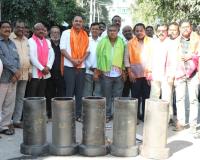 అండర్ గ్రౌండ్ డ్రైనేజీ నిర్మాణం పనులను ప్రారంభించిన ఎమ్మెల్యే బండారి