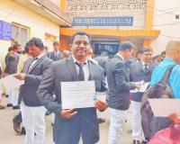 తెలంగాణ రాష్ట్ర బార్ కౌన్సిల్ సభ్యత్వం పొందిన దిండు రవీందర్