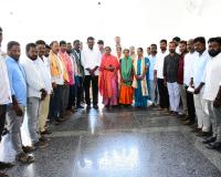 అమ్మపల్లి సర్పంచ్ గౌని మాధవి వెంకటేశ్వర రెడ్డికి ఎమ్మెల్యే ఘన సన్మానం