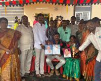 కొమ్ముగూడెం గ్రామ పంచాయితీ పాలకవర్గం ఘన ప్రమాణ స్వీకారం.!