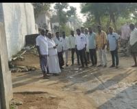 మణిగిల్ల గ్రామంలో సమస్యలపై ప్రత్యక్ష పరిశీలన చేపట్టిన సర్పంచ్ పలుస శ్రీనివాస్ గౌడ్