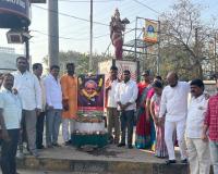 అటల్ బిహారీ వాజ్‌పేయీ 101వ జయంతి చిత్రపటానికి ఘన నివాళులు