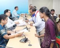 కలెక్టర్ కార్యాలయంలో  ప్రజావాణిలో 114 ఫిర్యాదులు స్వీకరణ