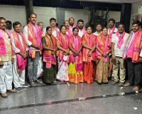 బిఆర్ఎస్ సర్పంచ్, ఉపసర్పంచ్ లకు సన్మానం..