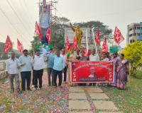 సిపిఎం నాయకుల అక్రమ అరెస్టులను ఖండించాలి.