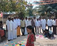 సంక్రాంతి శోభను చాటిన మణిగిల్ల గ్రామ ముగ్గుల పోటీలు