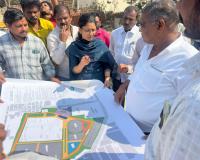 బండబావి ప్రాంతాన్ని  మల్టీస్పోర్ట్స్ కాంప్లెక్స్ చివరి దశ డిజైన్ పరిశీలన