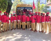 సీపీఐ శతాబ్ది ముగింపు సభకు తరలివెళ్లిన కమ్యూనిస్టులు