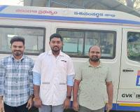 1962 పశు సంచార వాహన సిబ్బందికి అభినందనలు.!