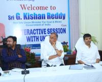 సింగరేణి సమీక్షకు హాజరైన ఖమ్మం ఎంపీ రఘురాం రెడ్డి