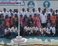 మణిగిల్ల గ్రామ పాఠశాలలో ఘనంగా 77వ గణతంత్ర దినోత్సవ వేడుకలు