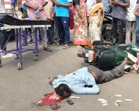 సత్తుపల్లిలో ఘోర రోడ్డు ప్రమాదం… లారీ ఢీకొని వ్యాపారి మృతి.