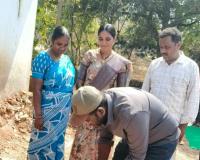 వల్భాపుర్ గ్రామ పంచాయతీ నూతన భవనానికి భూమి పూజ