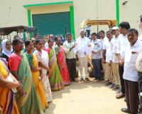 సబ్సిడీ,వ్యవసాయ యంత్ర పరికరాముల పంపిణి కార్యక్రమం లో పాల్గొన్న స్టేషన్ ఘనపూర్ MLA కడియం శ్రీహరి 