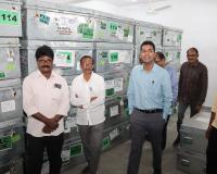 ఈవిఎం గోడౌన్ ను తనిఖీ చేసిన జిల్లా కలెక్టర్
