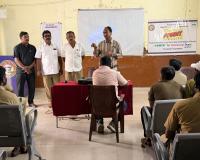 అవుట్ సోర్సింగ్ డ్రైవర్లకు శిక్షణ తరగతులు నిర్వహించిన టీజీఎస్ ఆర్టీసీ ఖమ్మం డిపో