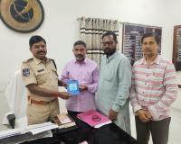 అడిషనల్ డీసీపీ (అడ్మిన్)ను కలిసిన ఎంపీజే బృందం