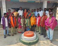 వంగర గ్రామంలో పారిశుధ్య కార్మికులకు ఘన సన్మానం