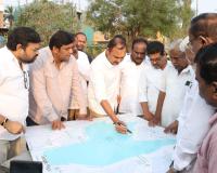 హెచ్ఎంటి నగర్ పెద్ద చెరువు సుందరీకరణకు శ్రీకారం