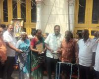 అమావాస్య సందర్భంగా అన్నప్రసాద వితరణ, పేదలకు ఆర్థిక సహాయం