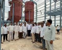 కల్లూరుగూడెం ఆయిల్ పామ్ ఫ్యాక్టరీ పనుల పరిశీలన.!