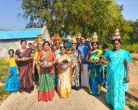 ఆటపాటలతో కళకళలాడిన కొత్తపల్లి బోనాలు