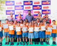 స్మార్ట్ కిడ్జ్ లో ఇంటర్నేషనల్ ఒలంపియాడ్ విజేతలకు బహుమతుల ప్రధానం.