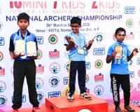నేషనల్ ఆర్చరీ పోటీలో చక్రి నికిత్‌కు సిల్వర్ మెడల్