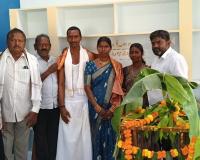 ఇందిరమ్మ ఇళ్లతో గ్రామంలో పండుగ వాతావరణం